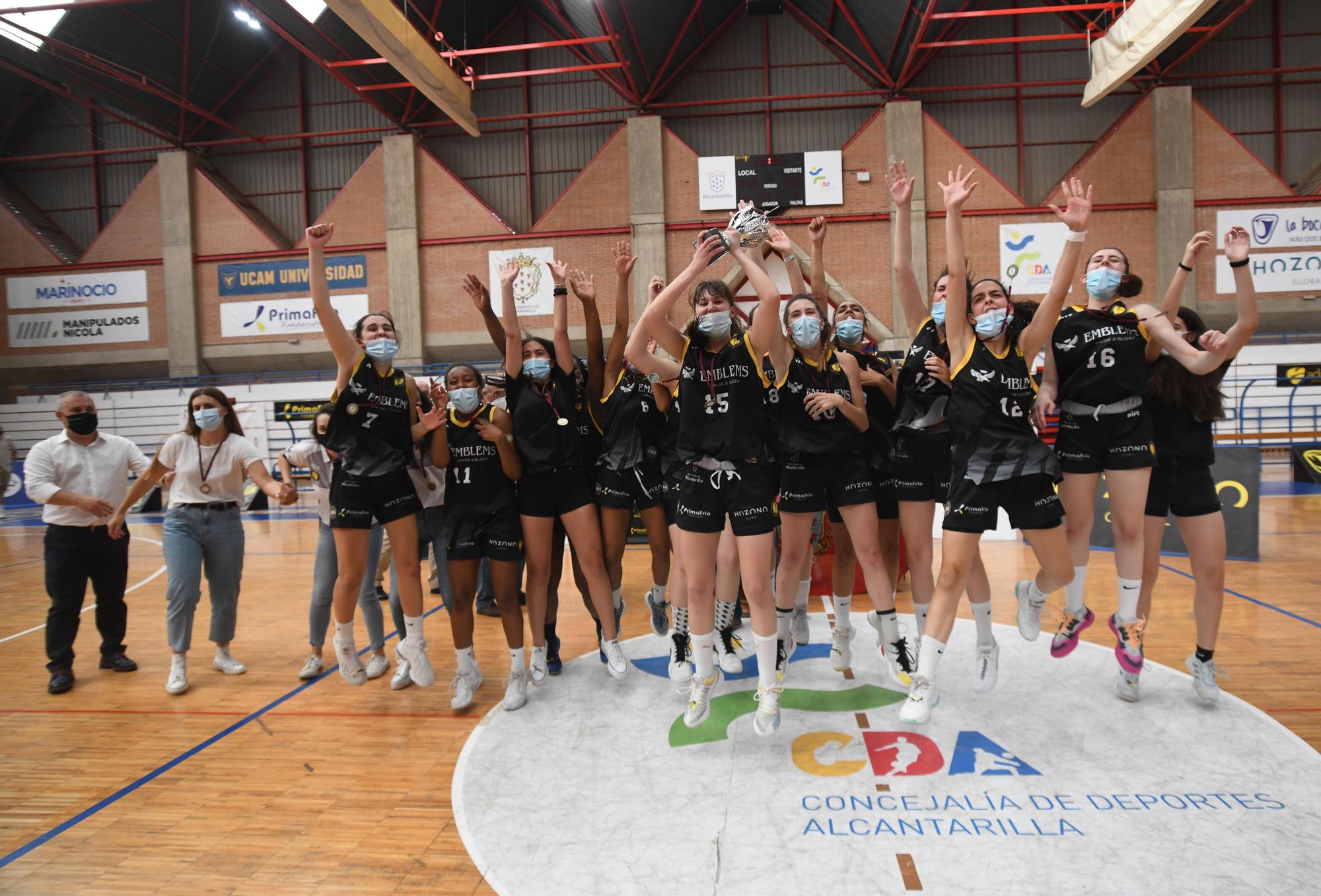 Final de baloncesto junior femenino