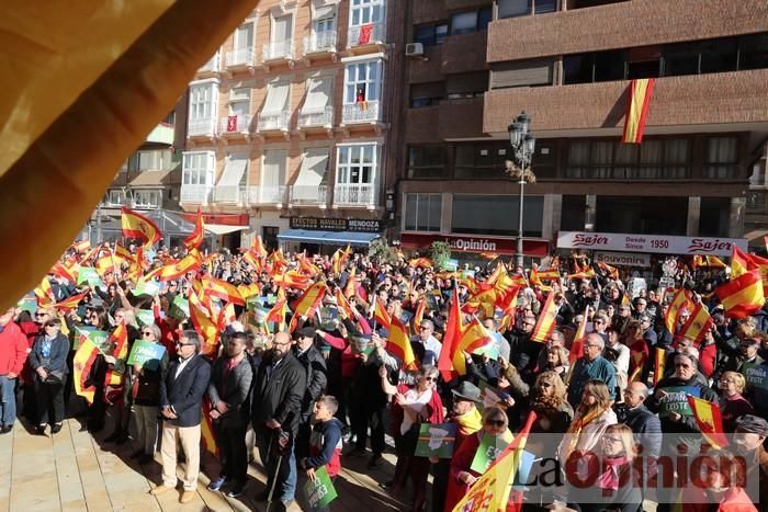 Concentración 'España existe' en Cartagena