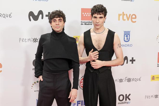 Javier Ambrossi y Javier Calvo en lso Premios Froqué 2023