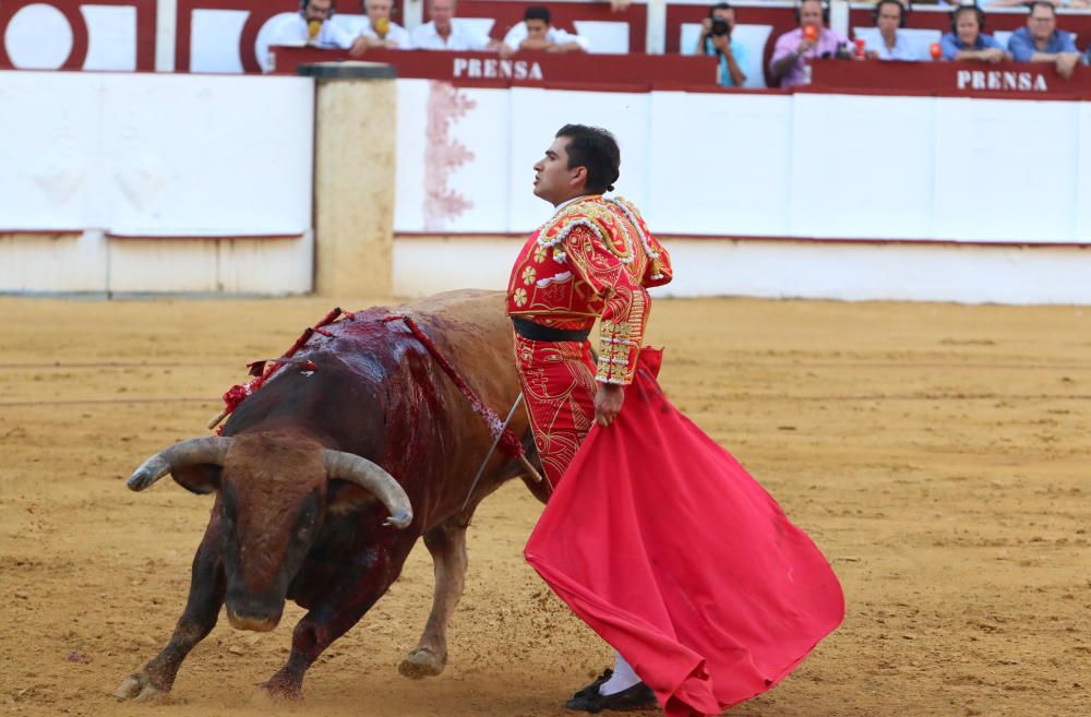 Las imágenes de la corrida picassiana en La Malagueta.