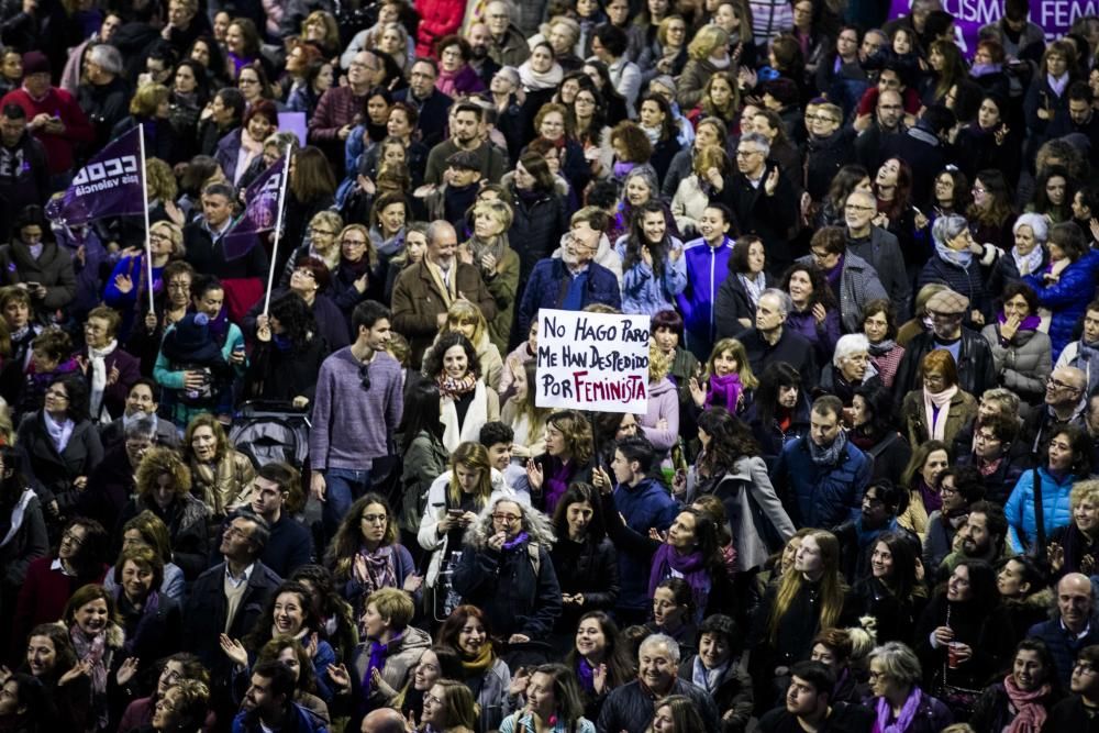 Manifestación del Día de la Mujer en València