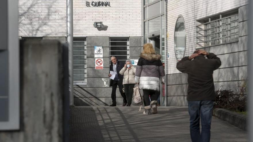 Acceso al centro de salud del Quirinal.