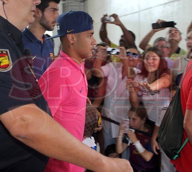 El viaje del Barça a Castellón, en imágenes