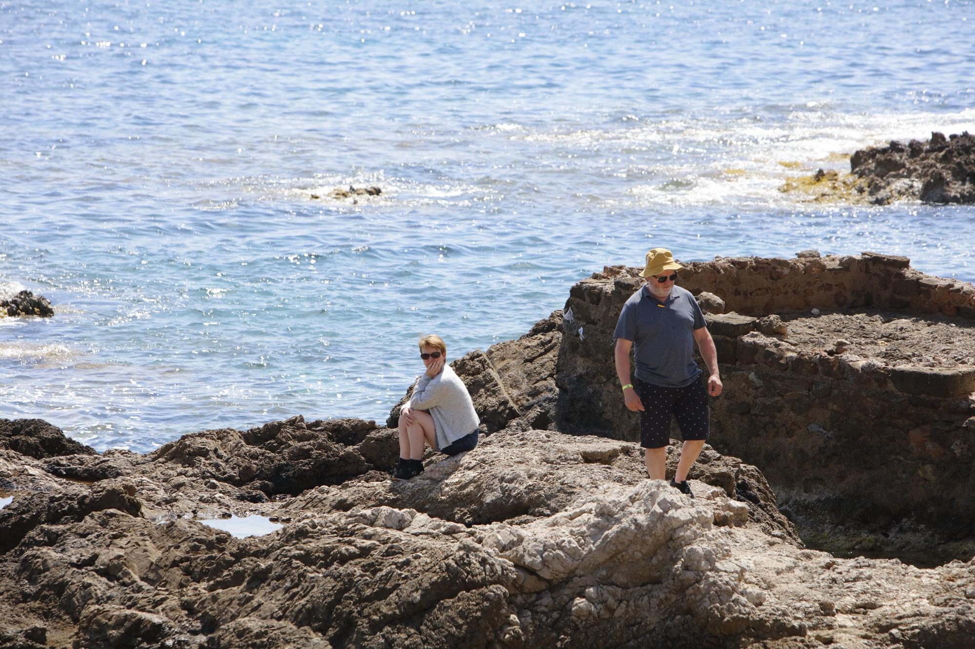 Frühlingsgefühle an der Promenade von Cala Ratjada