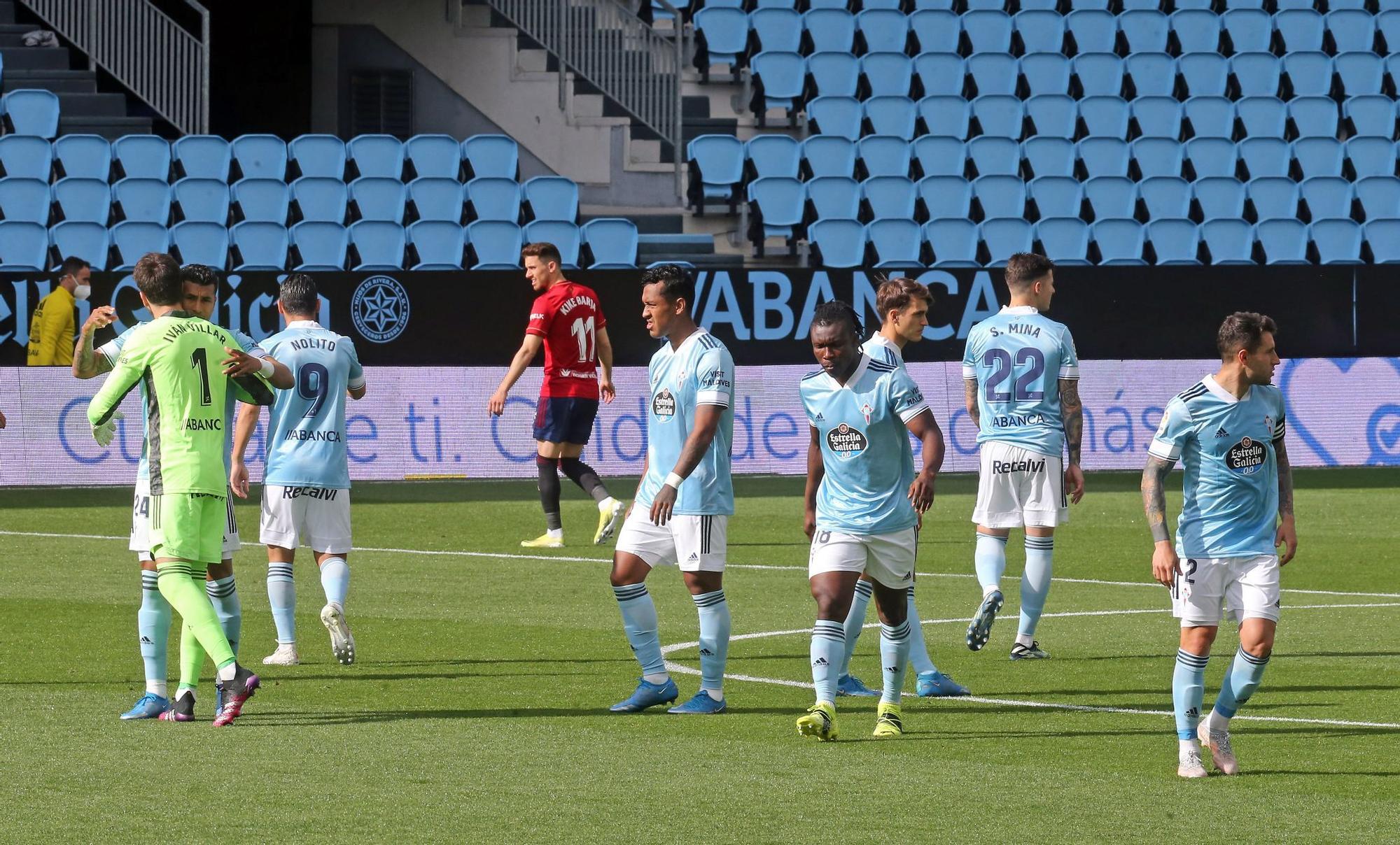 Las mejores imágenes del Celta - Osasuna