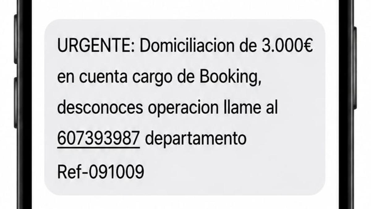 Este es el mensaje que ha detectado la Policía Nacional.