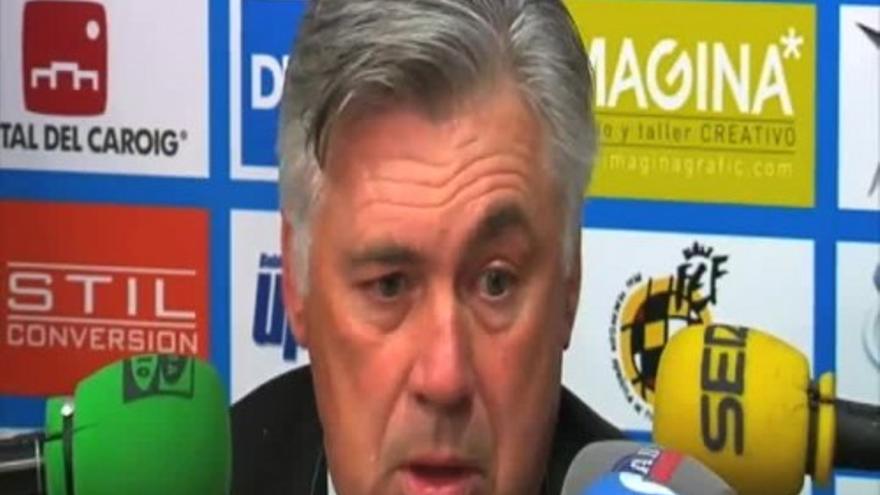 Ancelotti: &quot;No fue un gran partido, pero me voy satisfecho&quot;