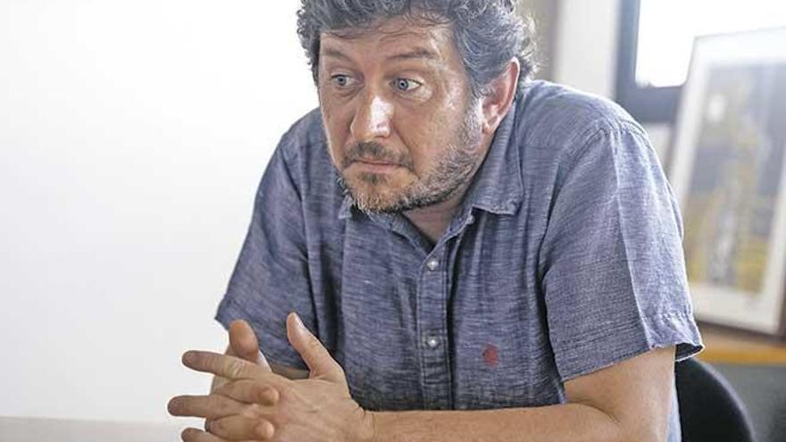 El secretario general de Podemos en Balears, Alberto Jarabo.