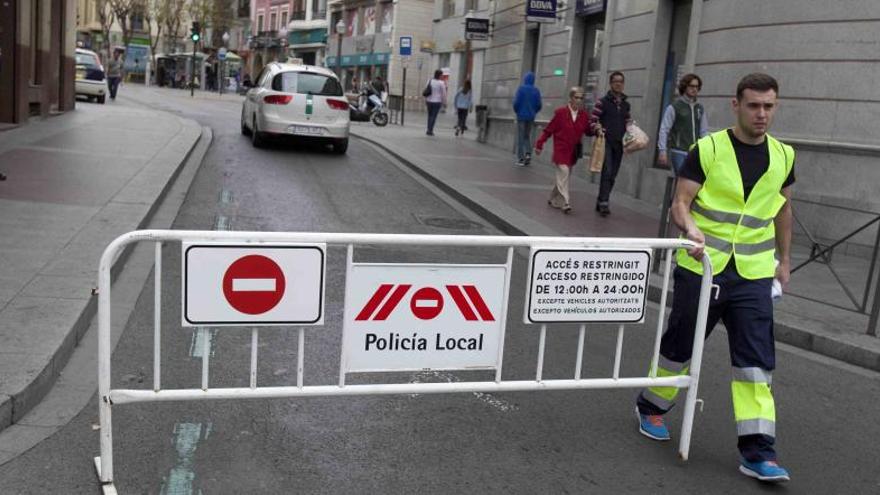 Corte de la calle Corredora hoy por trabajos de alcantarillado