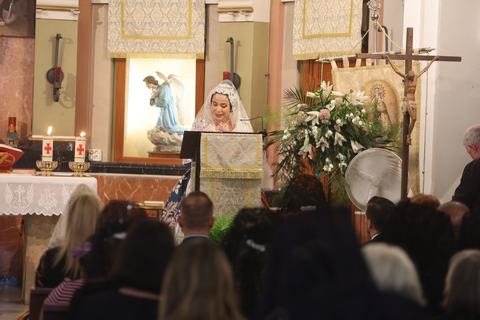 Procesión de la Virgen de los Desamparados del Barrio de San Isidro