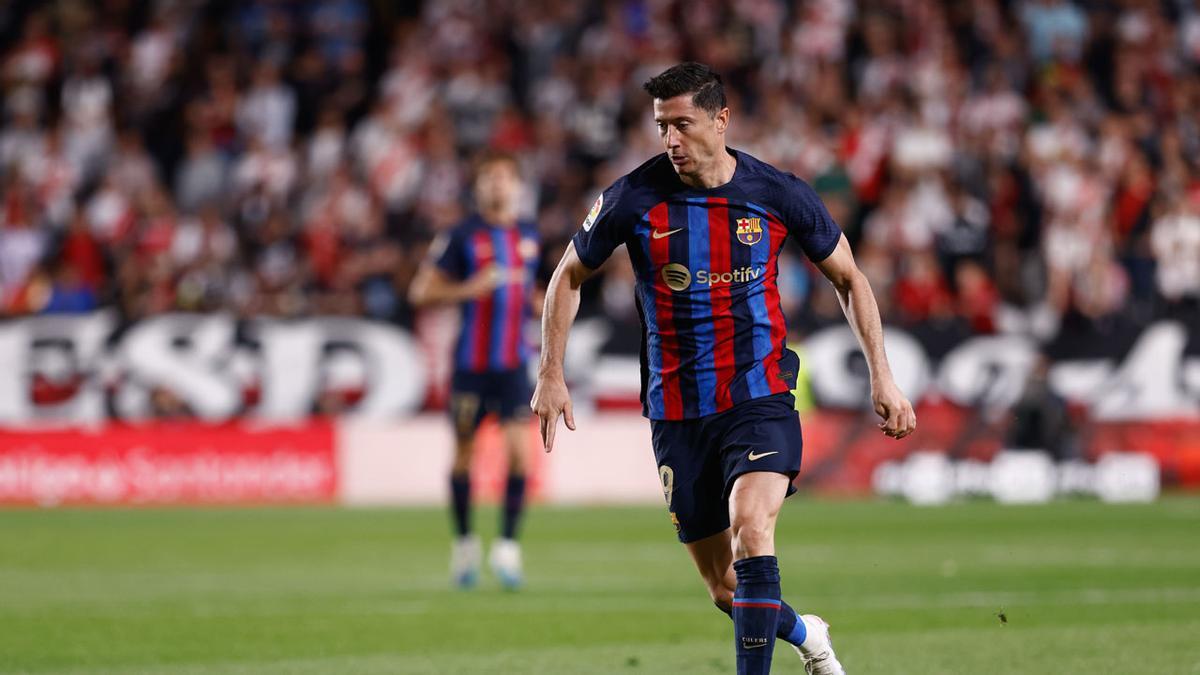 Rayo Vallecano - FC Barcelona | El gol de Lewandowski