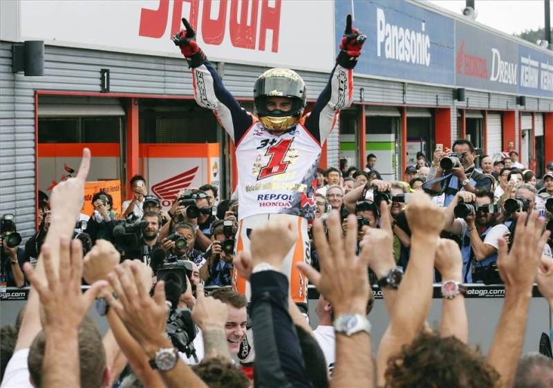 Márquez, bicampeón de MotoGP