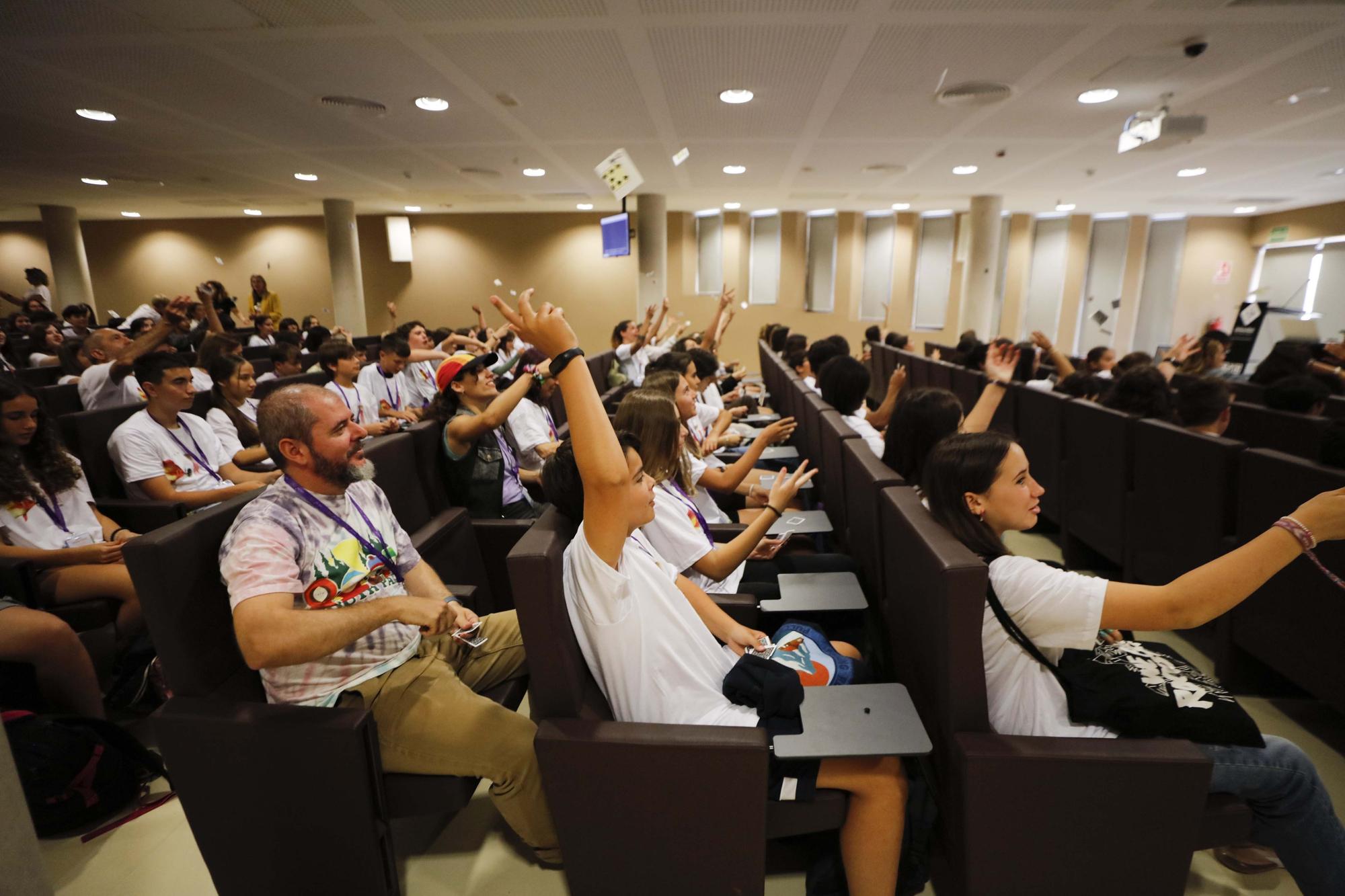 Galería de imágenes de los talleres estudiantiles celebrados en la UIB de Ibiza