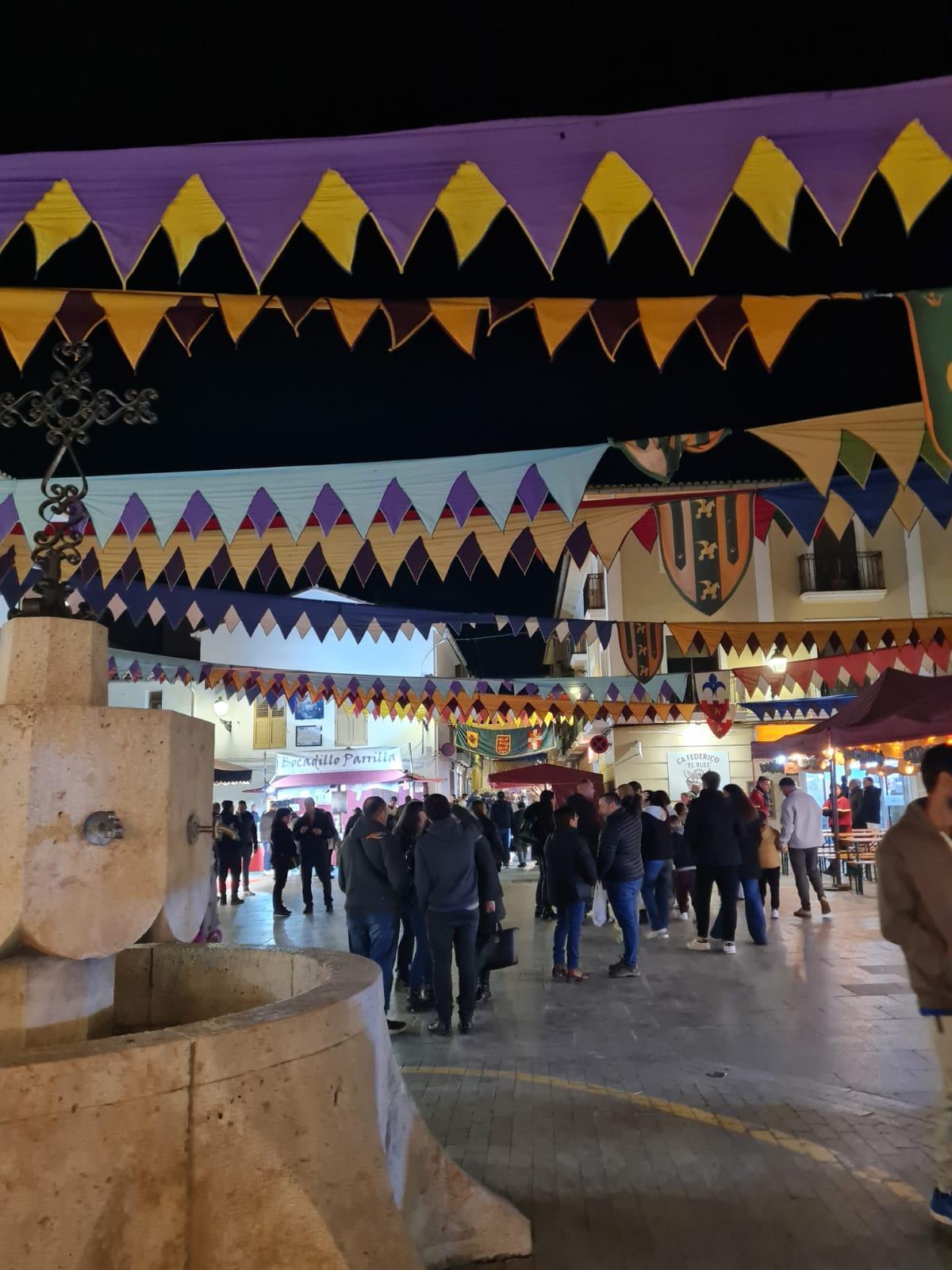 Llombai este viernes tras la apertura del Mercado Renacentista.