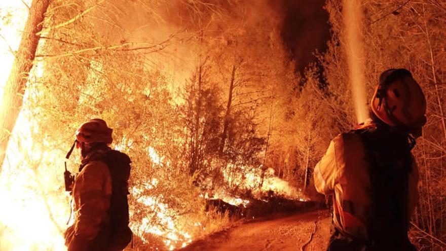 El incendio de Artana, desde dentro