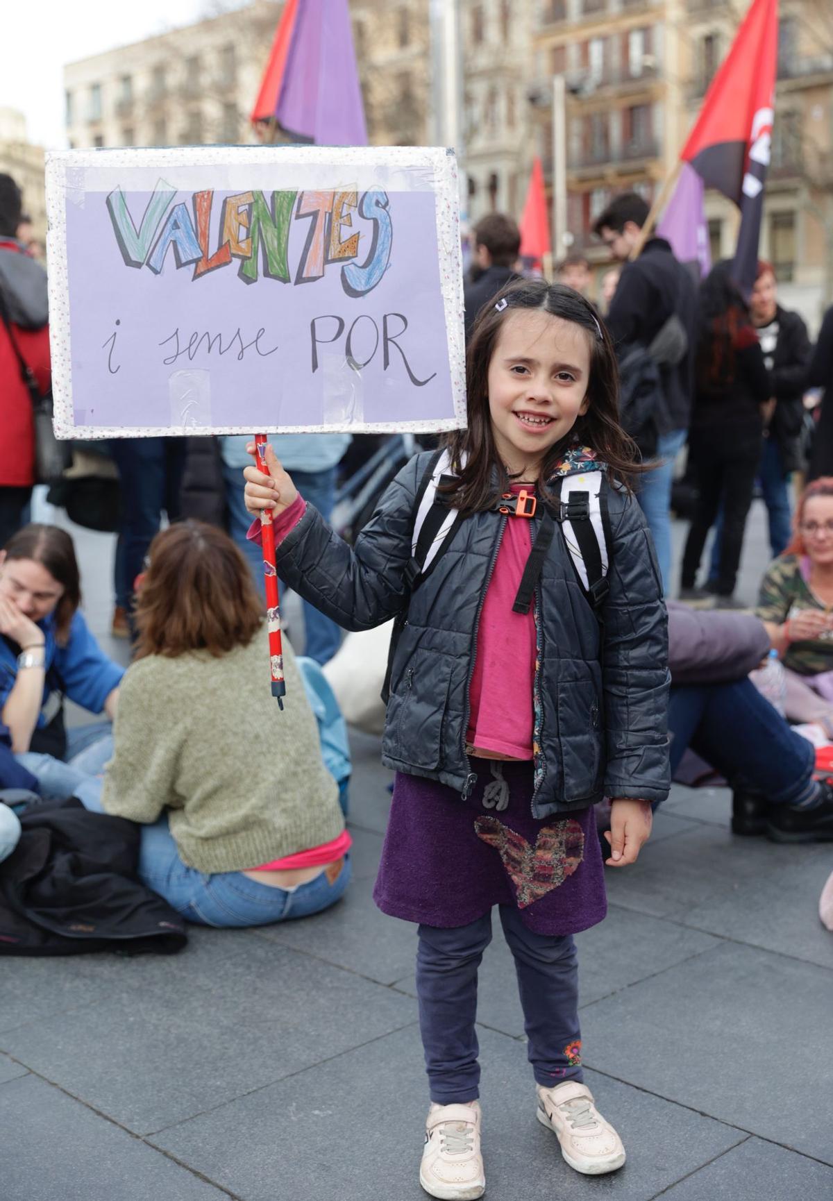 Manifestación del 8-M en Barcelona