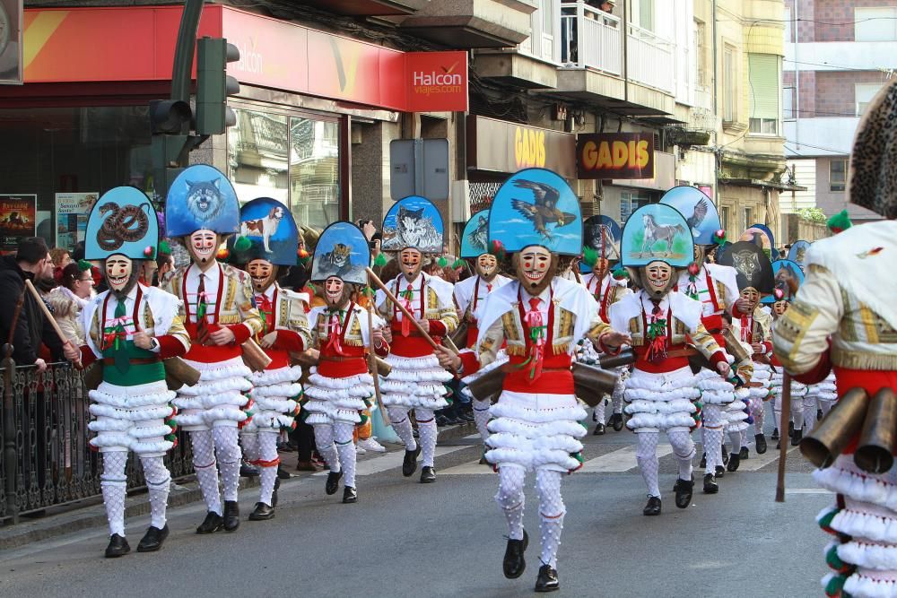 Carnaval 2019 en Galicia| Salen los cigarrones por las calles de Verín. // I. Osorio