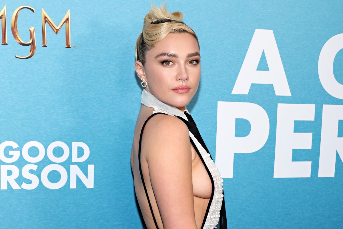 Florence Pugh en el estreno de una película en Nueva York