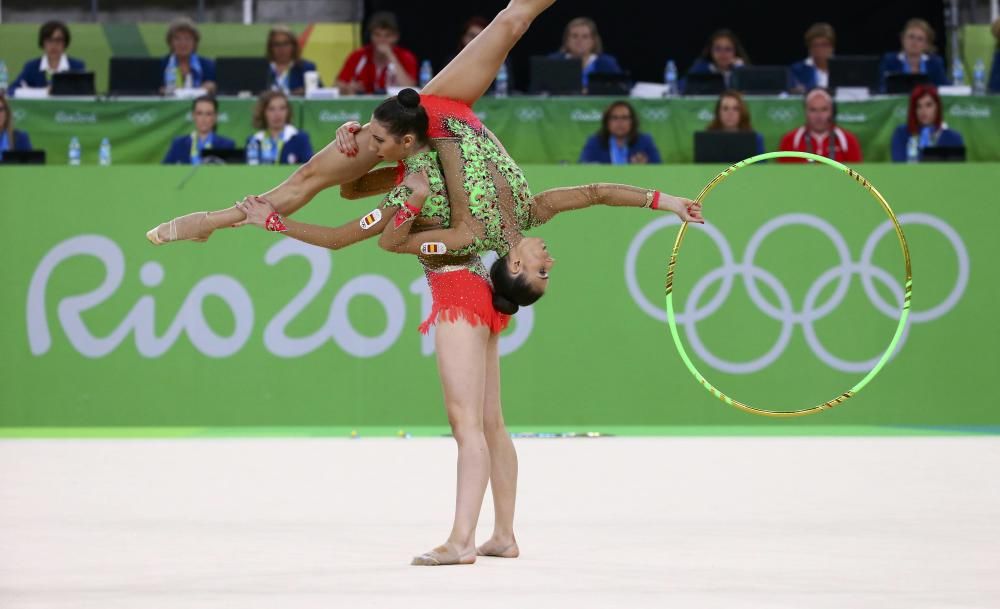 Olimpiadas Río 2016: España gana la plata en la final de gimnasia rítmica