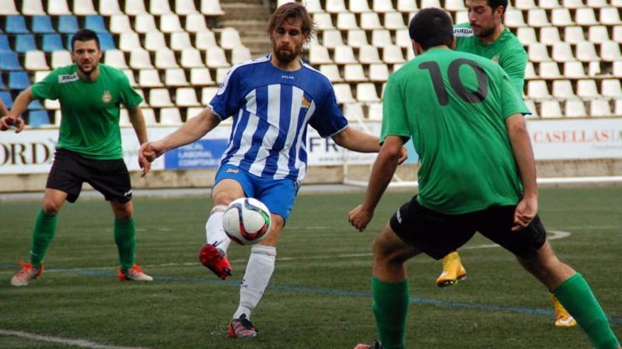 Grau va rebre la desena groga contra el Masnou