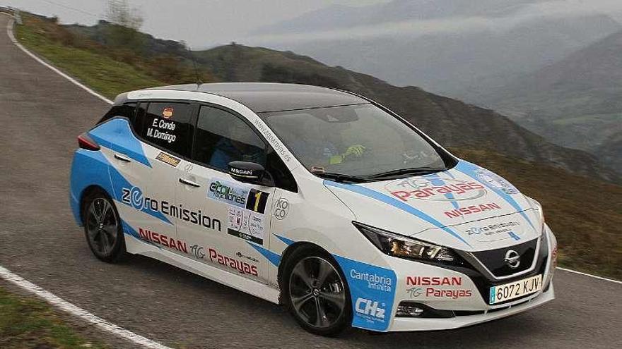 Nissan Leaf del equipo Conde-Domingo.