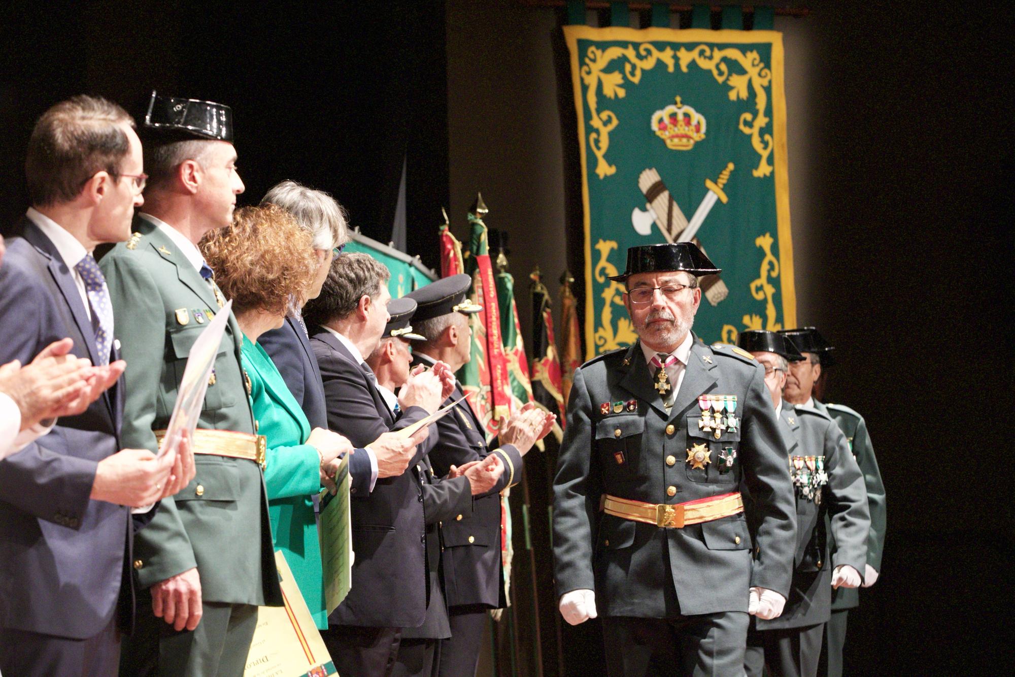 Las imágenes de la celebración del 179º aniversario de la Guardia Civil en la Región