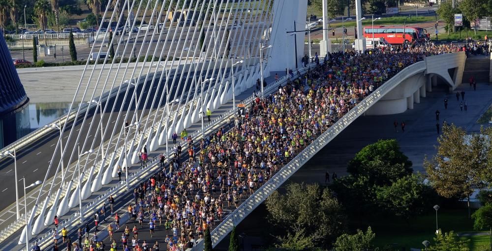 Las mejores imágenes del Medio Maratón Valencia Tr
