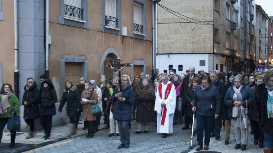 Vía Crucis en Candás