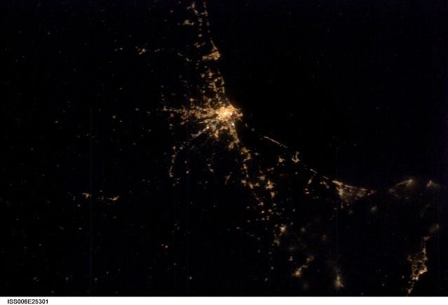 La Comunitat Valenciana, vista desde el espacio