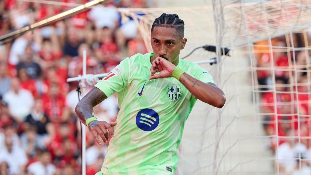 Así narró la radio el gol de Raphinha, primer gol oficial del curso