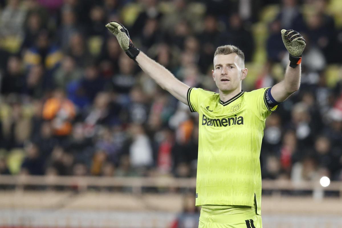 Lukas Hradecky, mejor portero de la Bundesliga