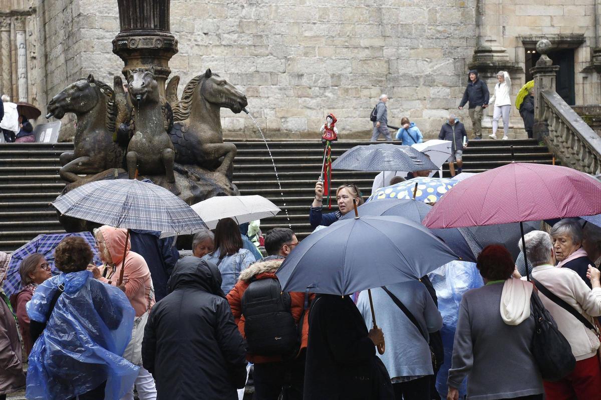 A partir del martes de la próxima semana se esperan precipitaciones abundantes en Santiago