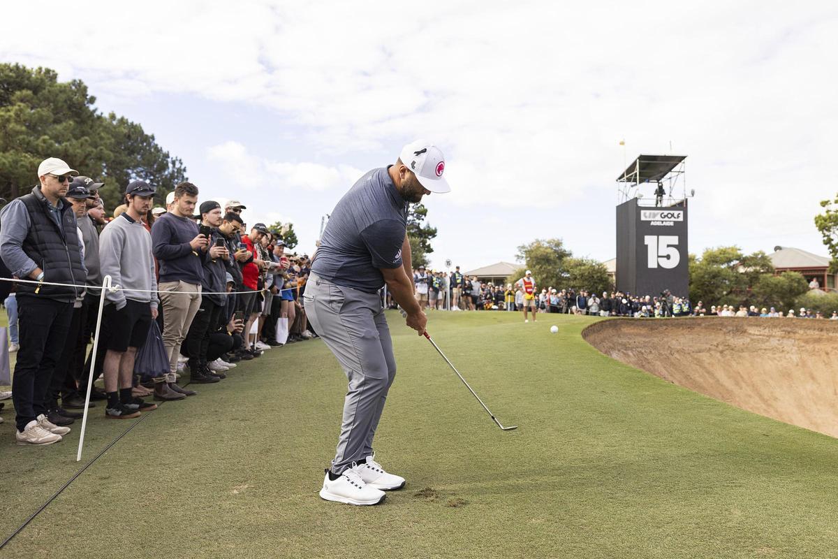 Rahm trata de recuperar un golpe en el 15 aunque acabó firmando un bogey