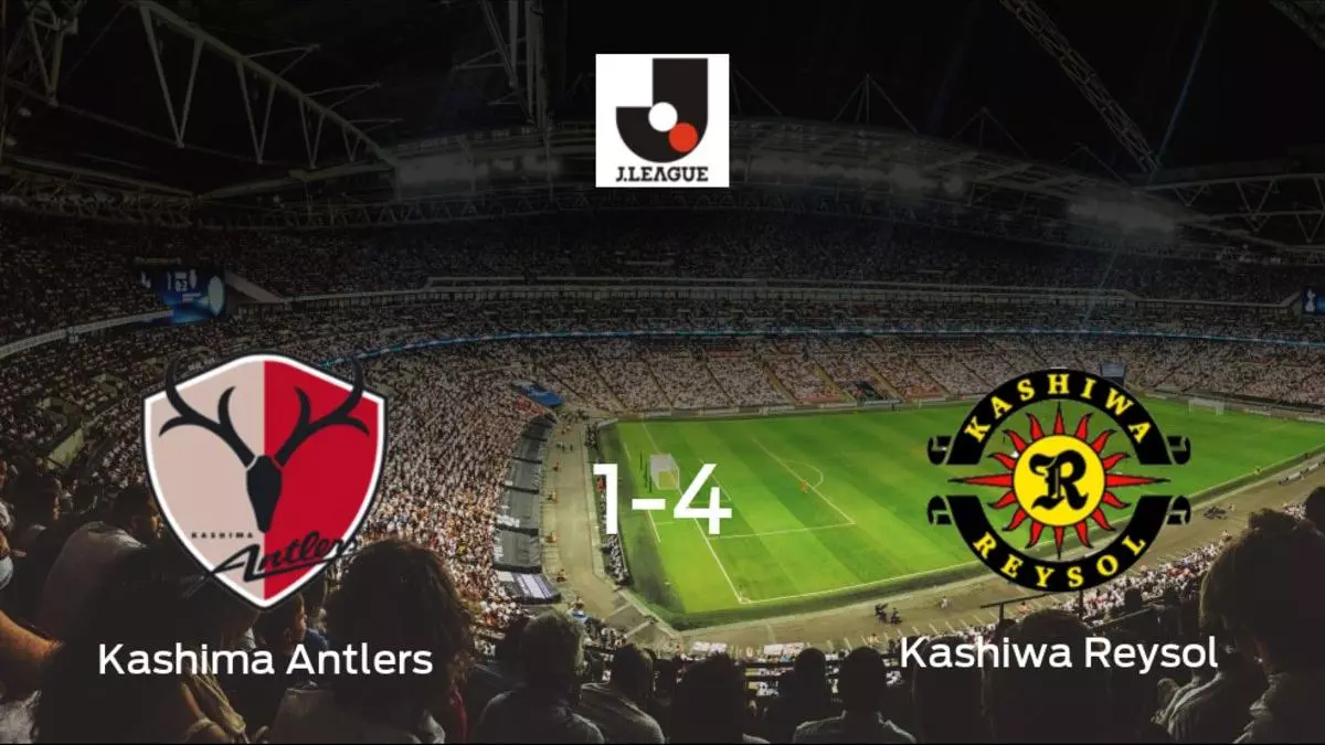 El Kashiwa Reysol se lleva la victoria tras golear 1-4 al Kashima Antlers