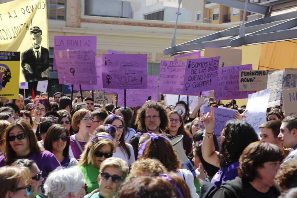 Movilización feminista en Alicante