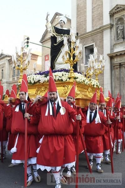 Procesión de los ''coloraos'' de Murcia