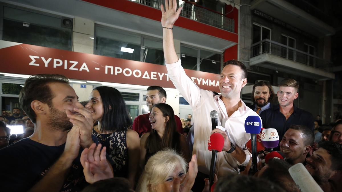 Stefanos Kasselakis, líder de Syriza.