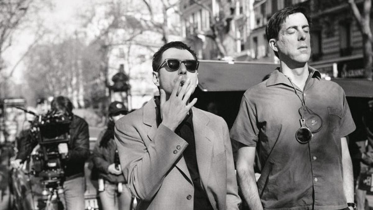 Linklater estreana una recreación -en blanco y negro y en francés- del proceso de creación de ‘Al final de la escapada’.