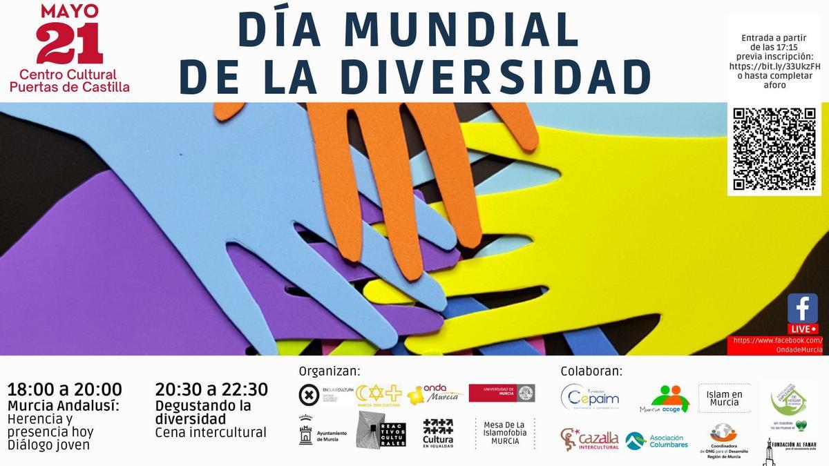 La UMU coorganiza un encuentro y una cena para celebrar la diversidad cultural