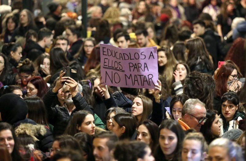 Marcha contra la violencia de género