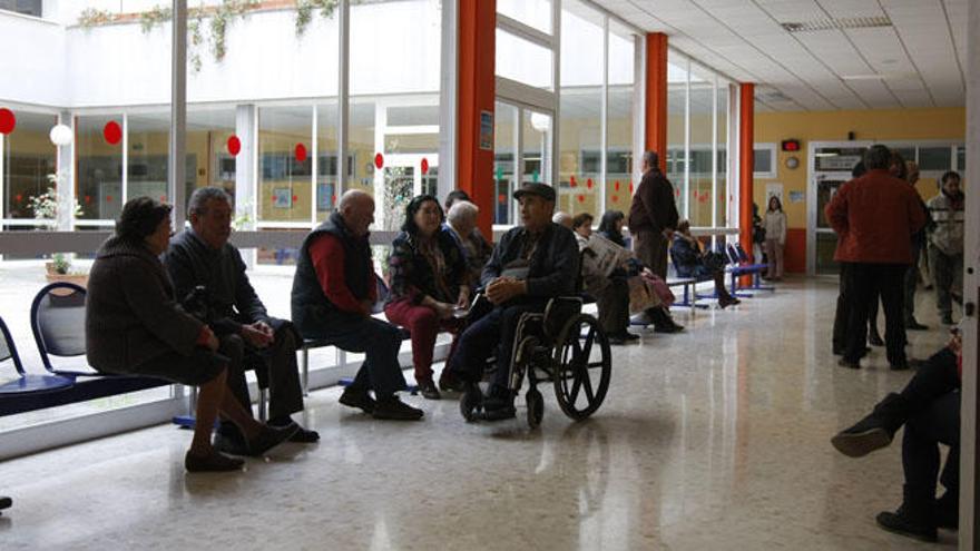 La zona de consultas del Hospital Clínico.