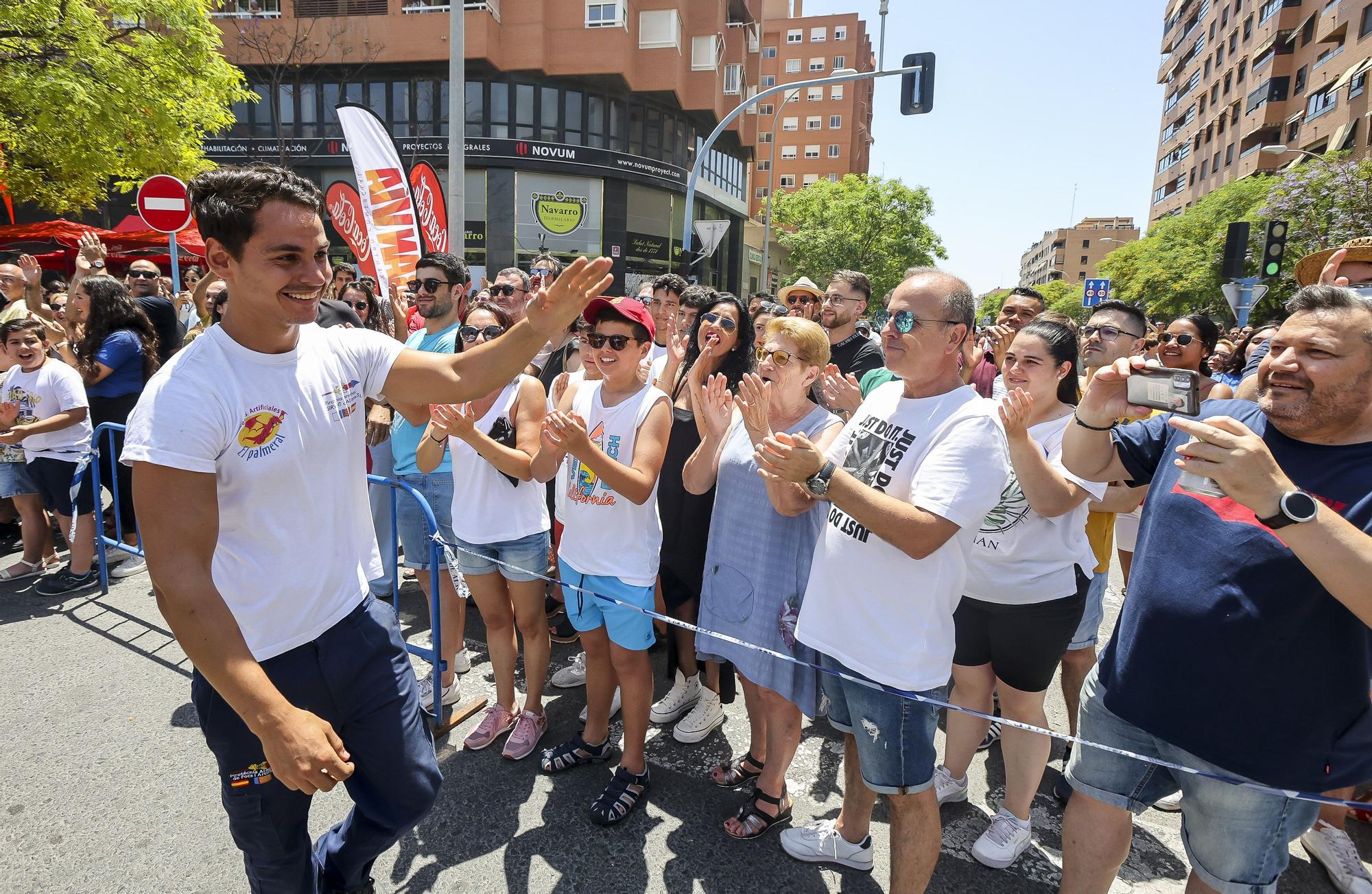 Primera mascletà de las Hogueras 2022