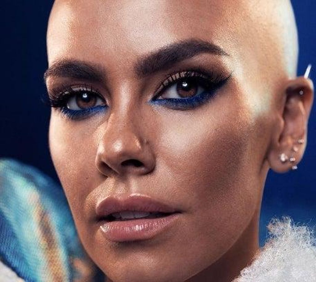 Maquillaje azul de Cristina Pedroche