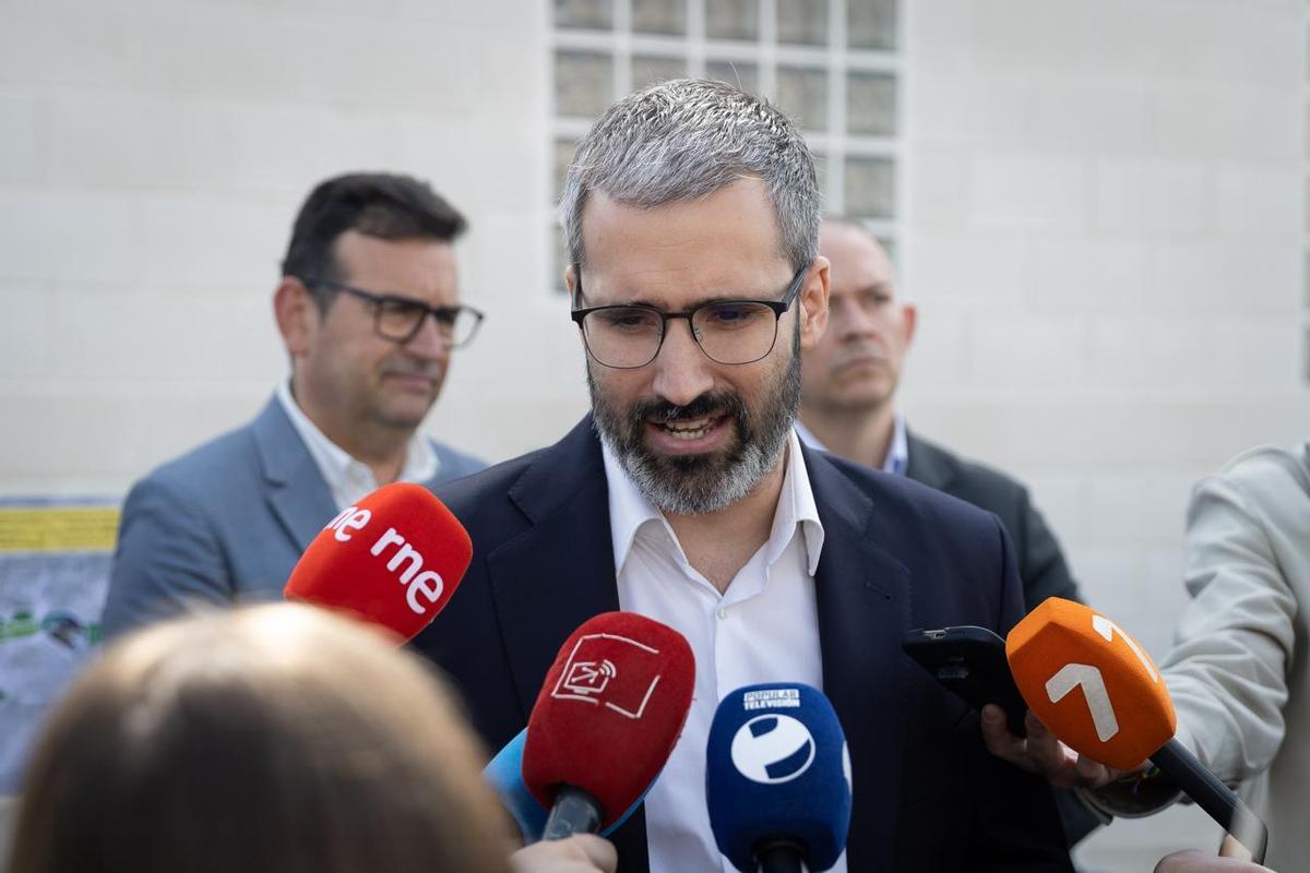 El delegado del Gobierno, Francisco Lucas, este miércoles.