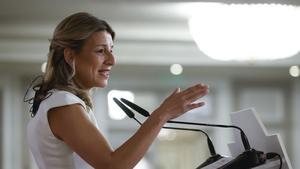 Díaz insta la CEOE a oferir millors salaris: «hi ha marges empresarials»