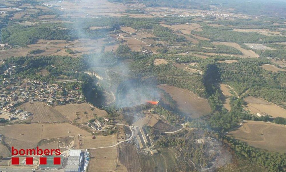 Imatges facilitades pels Bombers de la Generalitat