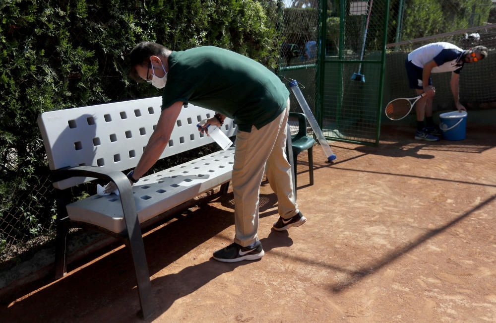 El tenis valenciano retoma la actividad en la Fase