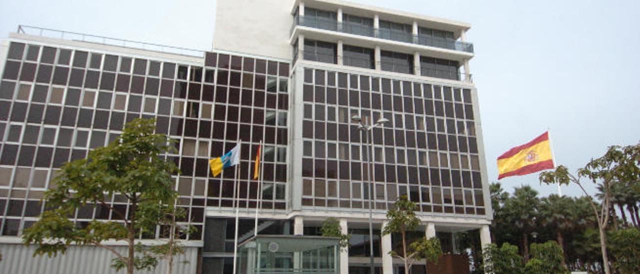 Sede de la Delegación de la Agencia Tributaria en la capital grancanaria.