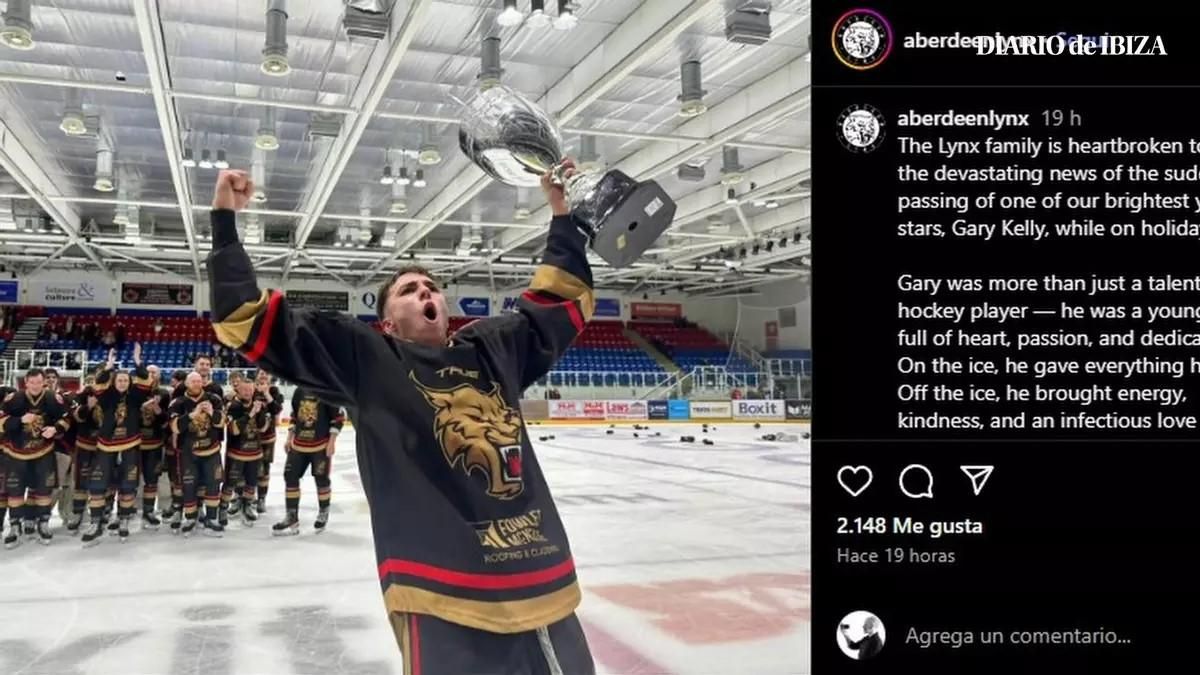 Todesopfer Gary Kelly (19) spielte als vielversprechendes Talent Eishockey in Schottland.