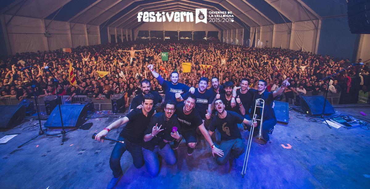 La Gossa Sorda, en un concierto en el Festivern